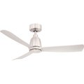 Fanimation Kute - 44 inch - Brushed Nickel with Brushed Nickel Blades FPD8547BN